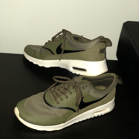 Nike Shoes - Nike Air Max - Olive Green Thea - Size 6